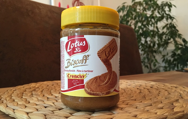 Die Spekulatius-Creme "Speculoos" der Firma Lotus